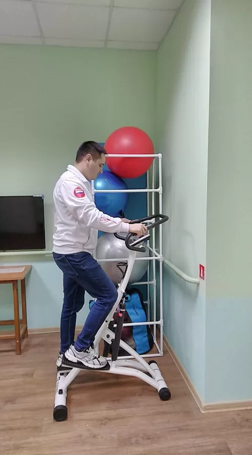 Занятия на степпере